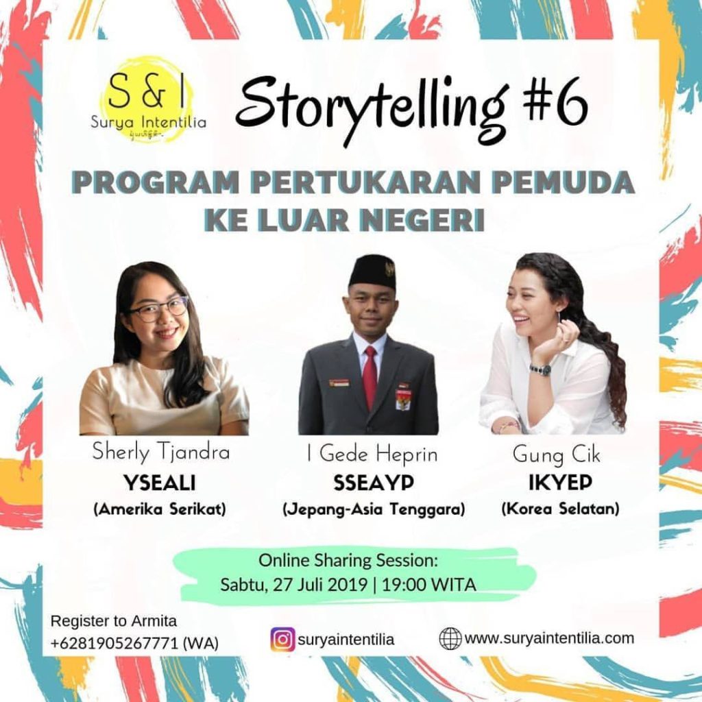 Sharing Session Storytelling6 Program Pertukaran Ke Luar Negeri